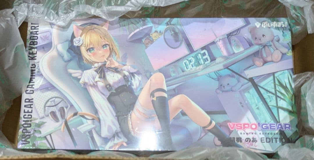 VSPO! GEAR ぶいすぽっ！　ゲーミングキーボード 胡桃のあ