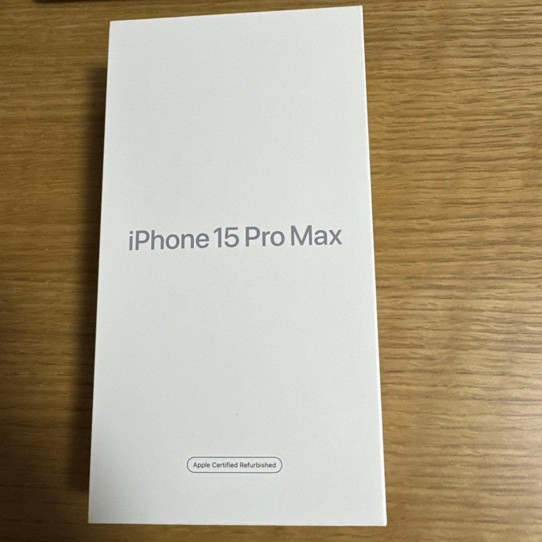 Apple iPhone 15 Pro Max ブルーチタニウム