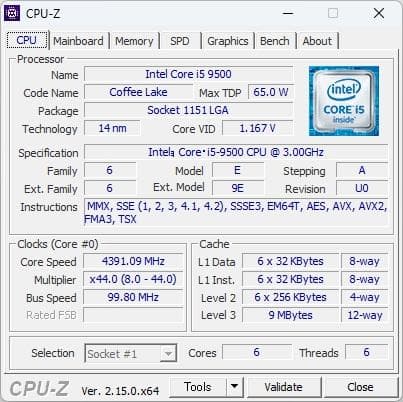 Windowsデスクトップ HP ProDesk 400 G6 SFF i5-9500 16GB 512GB