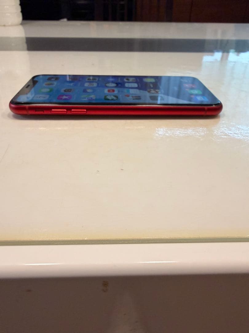 【美品】iPhone Xr 128GB赤　オマケ付