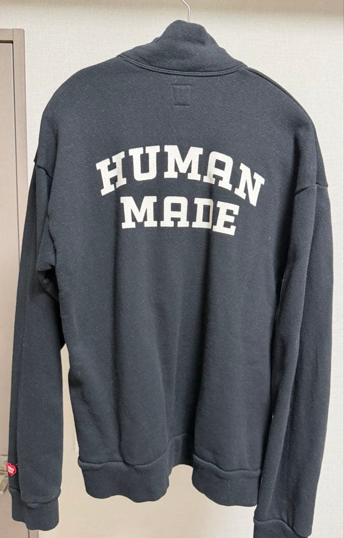 トップス HUMAN MADE Half-Zip Sweatshirt \"Black\"