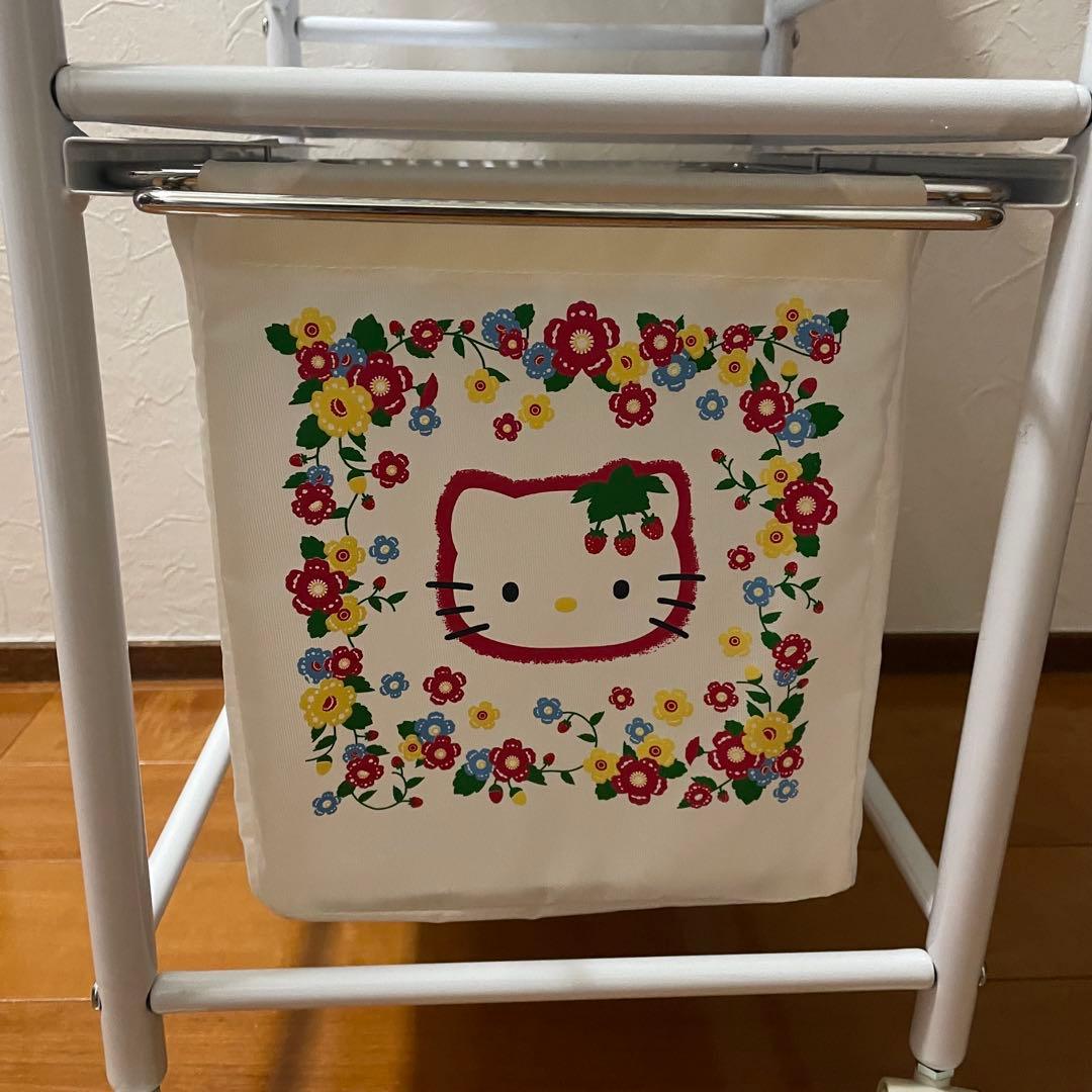 【希少】ハローキティ 01年製 野いちご シリーズ 収納ラック 平成レトロ