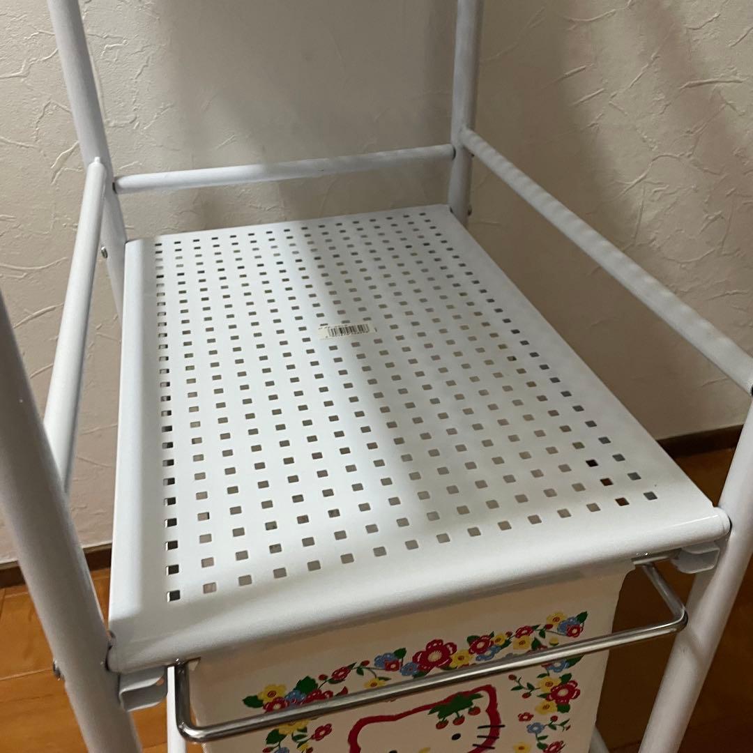 【希少】ハローキティ 01年製 野いちご シリーズ 収納ラック 平成レトロ