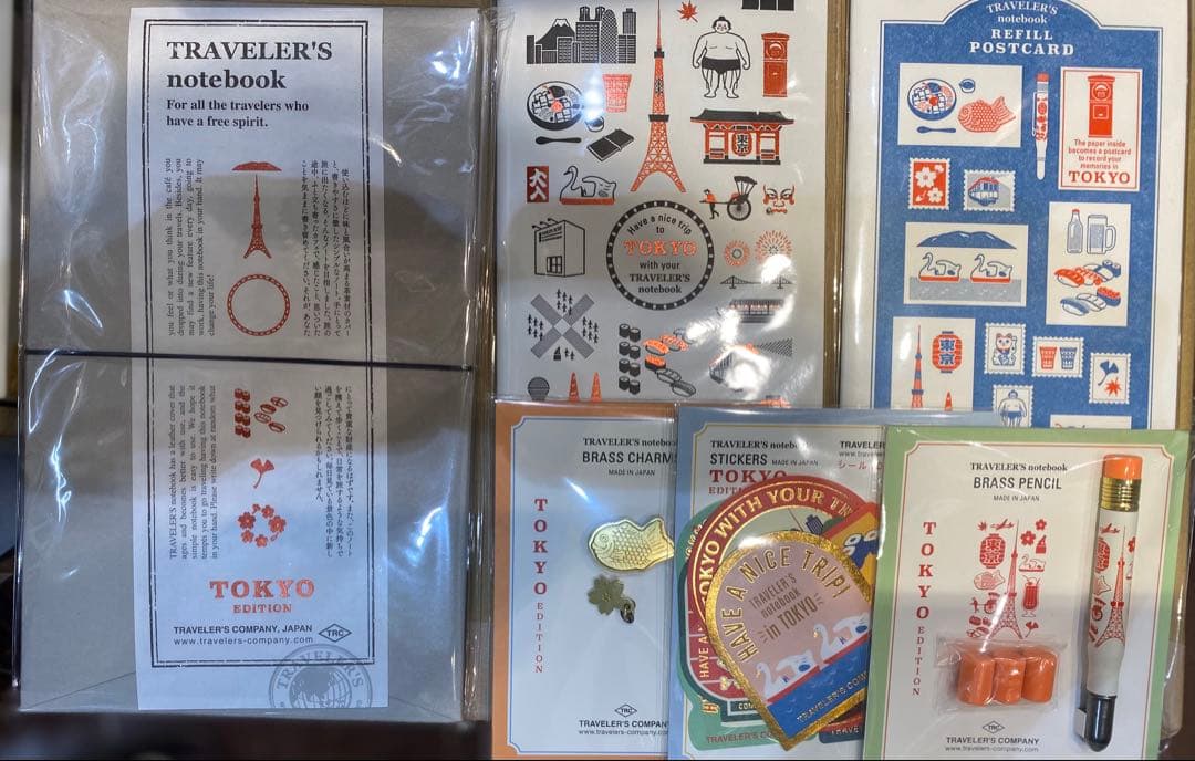 トラベラーズノート TOKYO EDITION 東京エディション コンプリート
