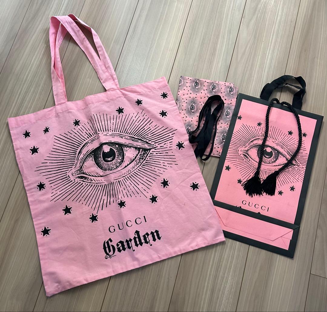 グッチ　ガーデン　エコバッグ　トート　バッグ