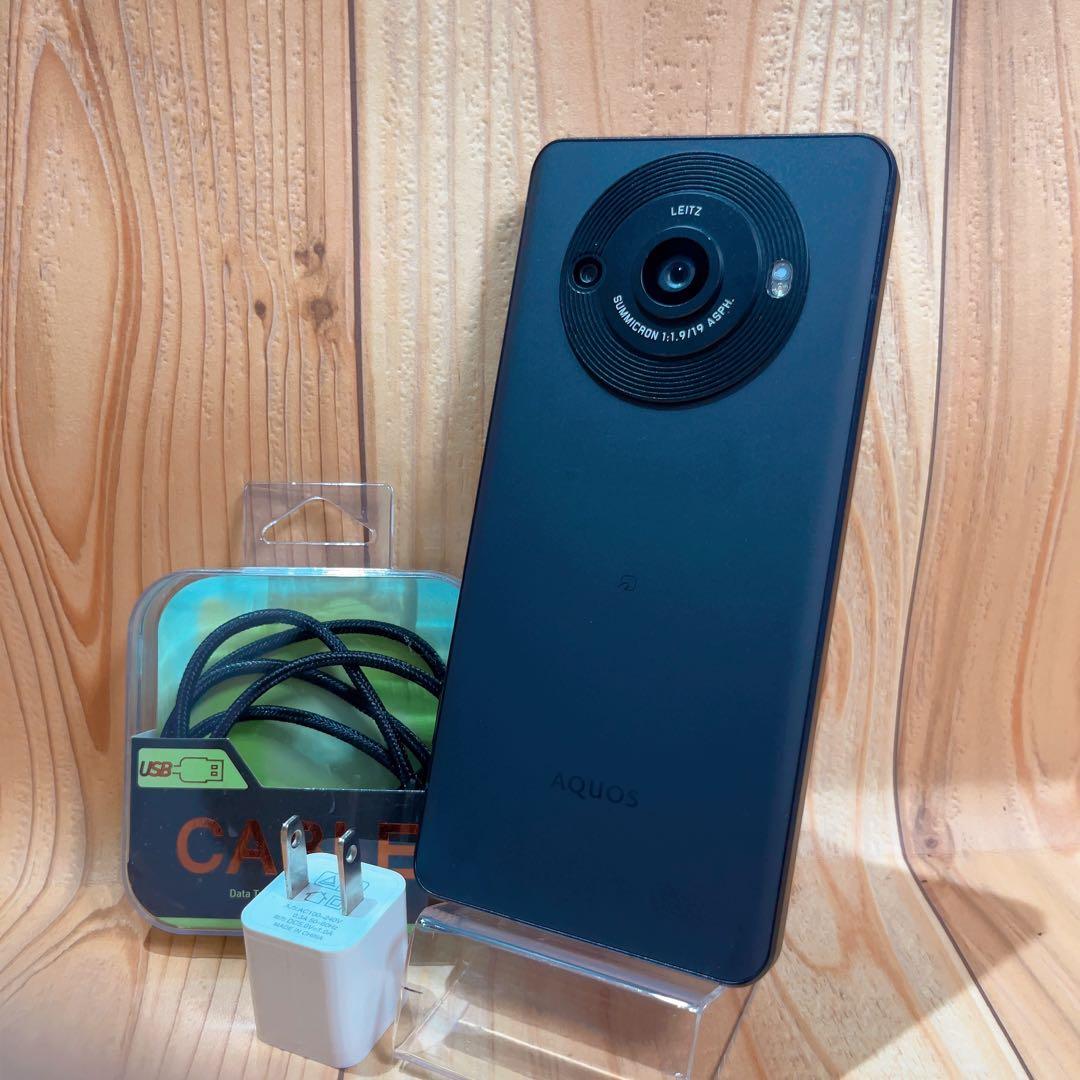 SIMフリー 本体 AQUOS R8 Pro 256 GB 269 ブラック