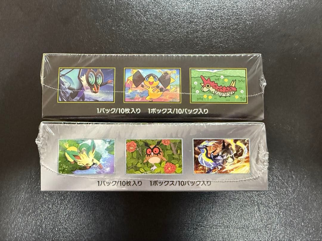 メガドリームex テラスタルフェスex シュリンク付き 未開封品 セット