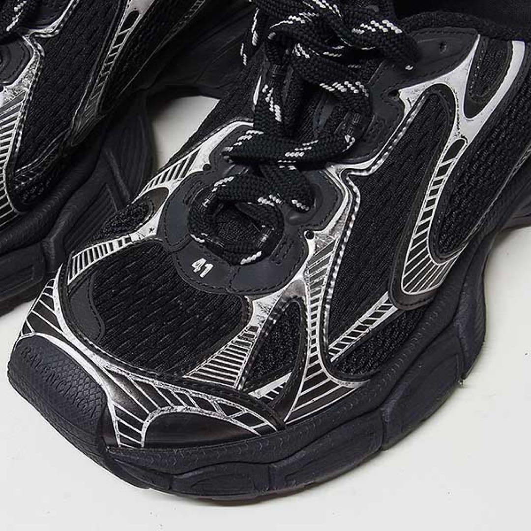 【BALENCIAGA】3XL ダットスニーカー サイズ41 ブラック