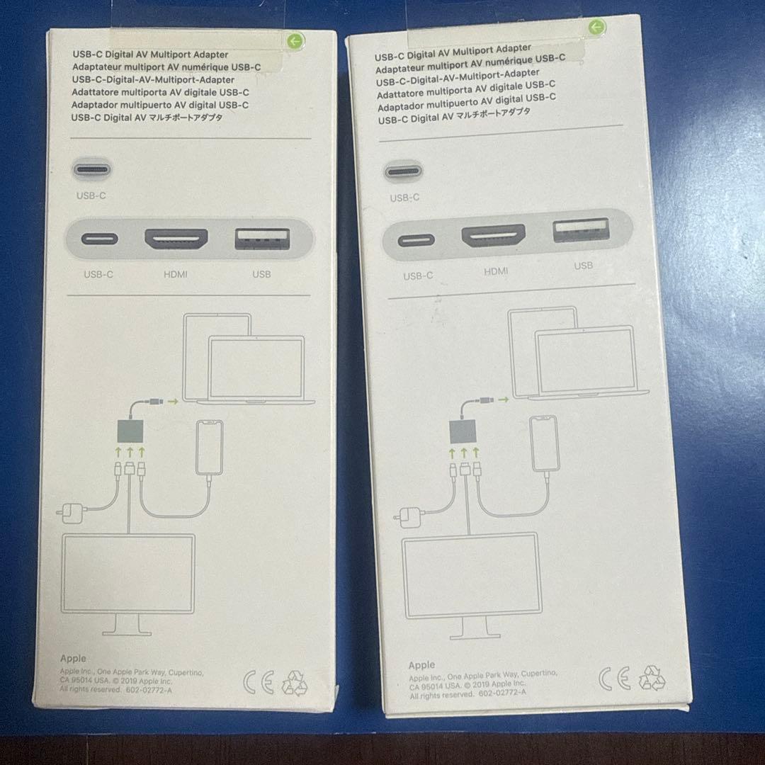 新品★Apple純正USB-C Digital AV Multiportアダプタ