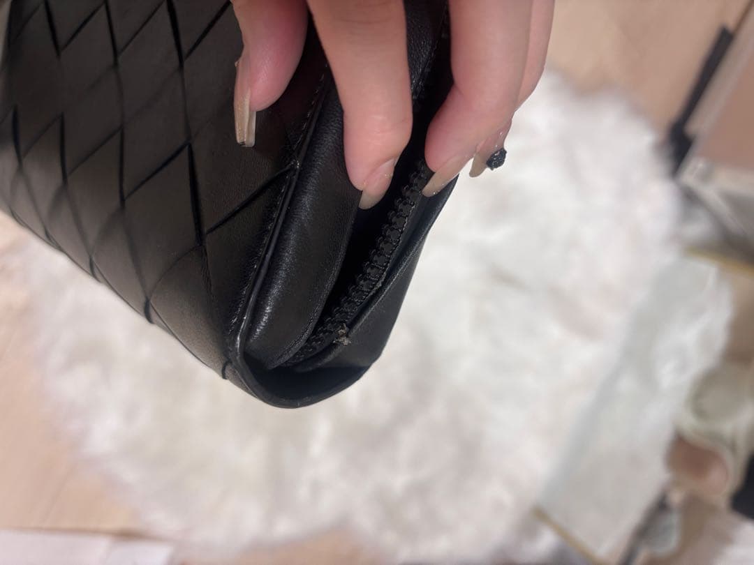 BOTTEGA 黒 長財布