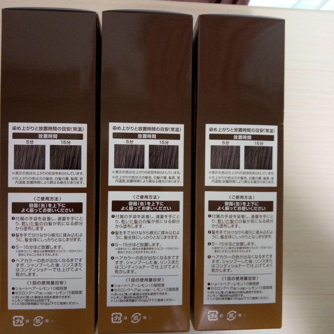 新品未使用3本ヘアボーテエクラ ボタニカル　エアカラーフォーム