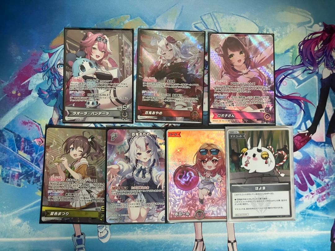 ホロライブカードまとめ売り　あやめラオーラマリンころね　デッキ