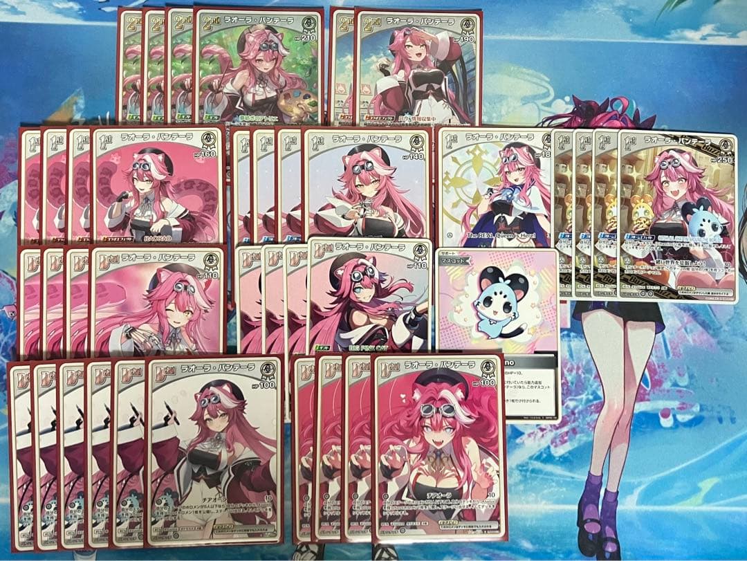 ホロライブカードまとめ売り　あやめラオーラマリンころね　デッキ