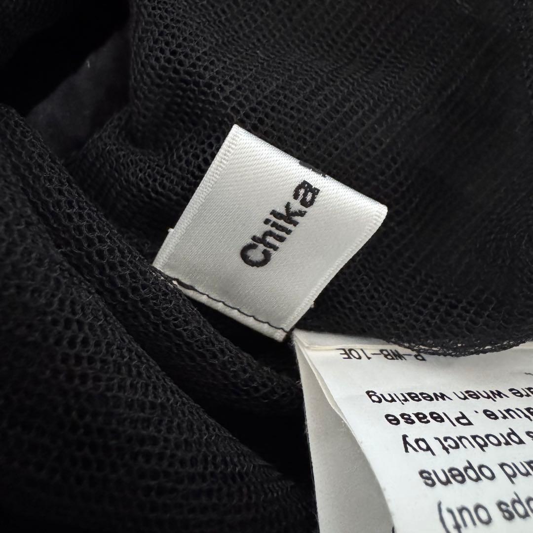 chika kisada チカキサダ　チュール　トップス　カットソー