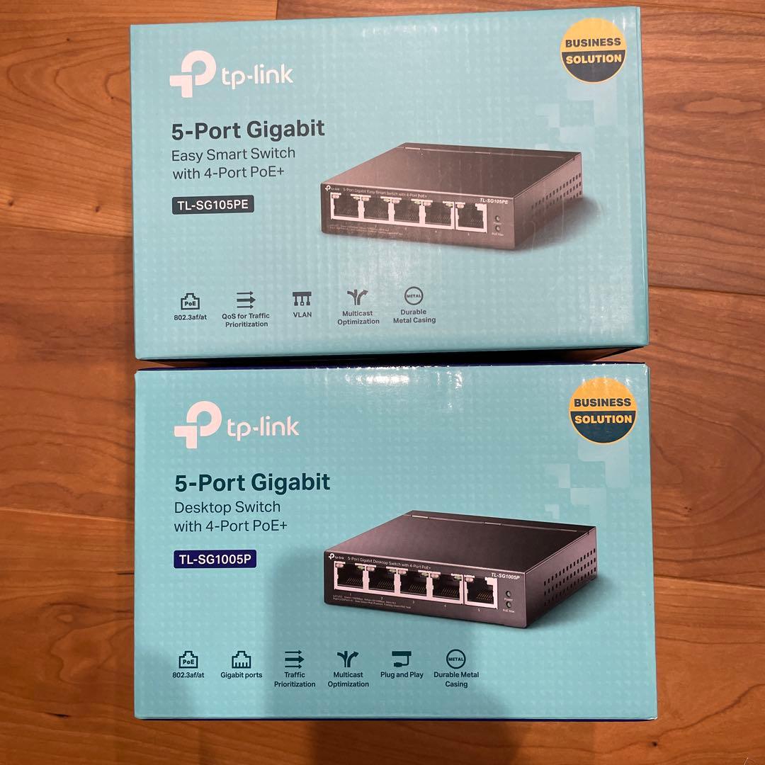 TP-Link 5-Port Gigabit／4-Port PoE+