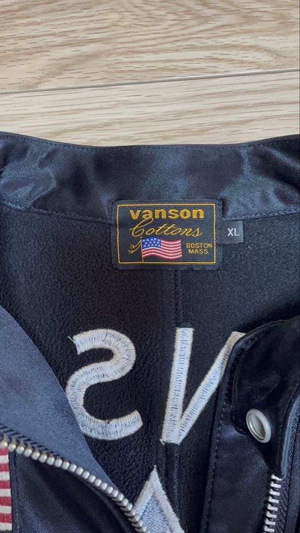 バンソンVANSON ABV-702 ボンディング シングルライダースジャケット