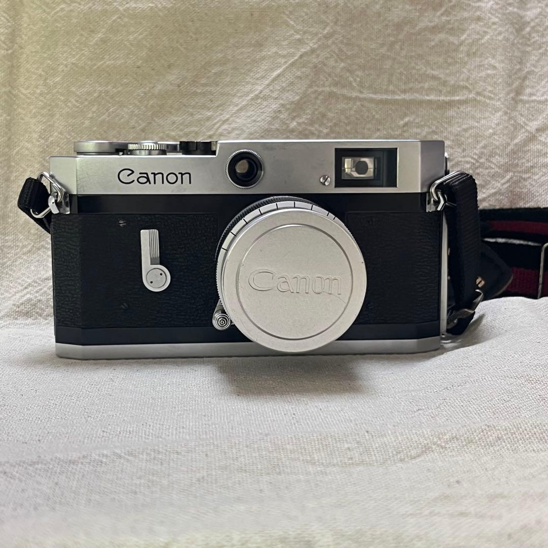キャノン Canon オールドカメラ　P 型　ポピュレール　50mm f1.8