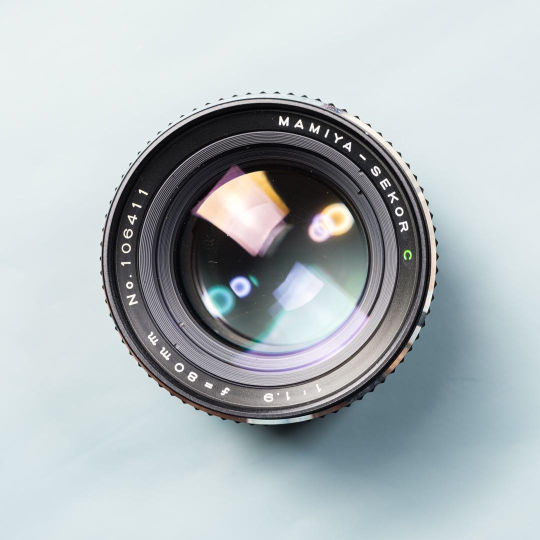 Mamiya Sekor C 80mm f/1.9 gfxアダプタ付