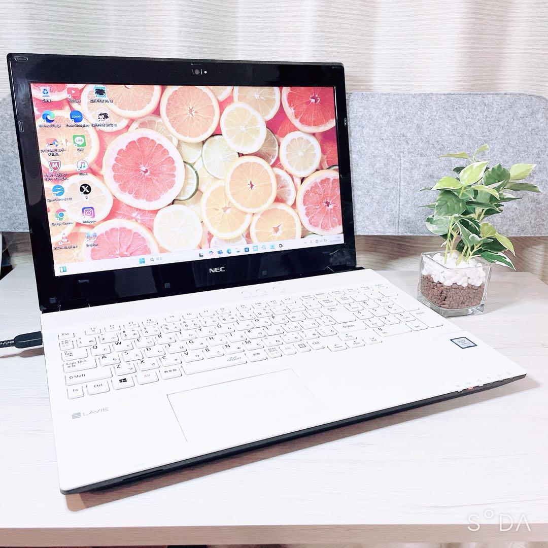 ✨大人気の白！NEC Win11 Core i3 8GB SSD 128GB✨