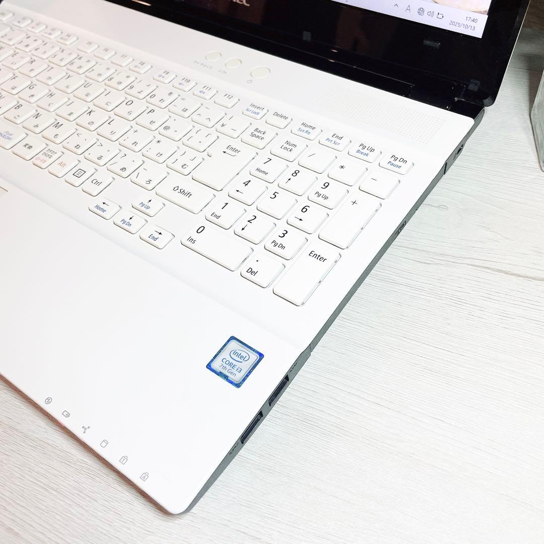 ✨大人気の白！NEC Win11 Core i3 8GB SSD 128GB✨