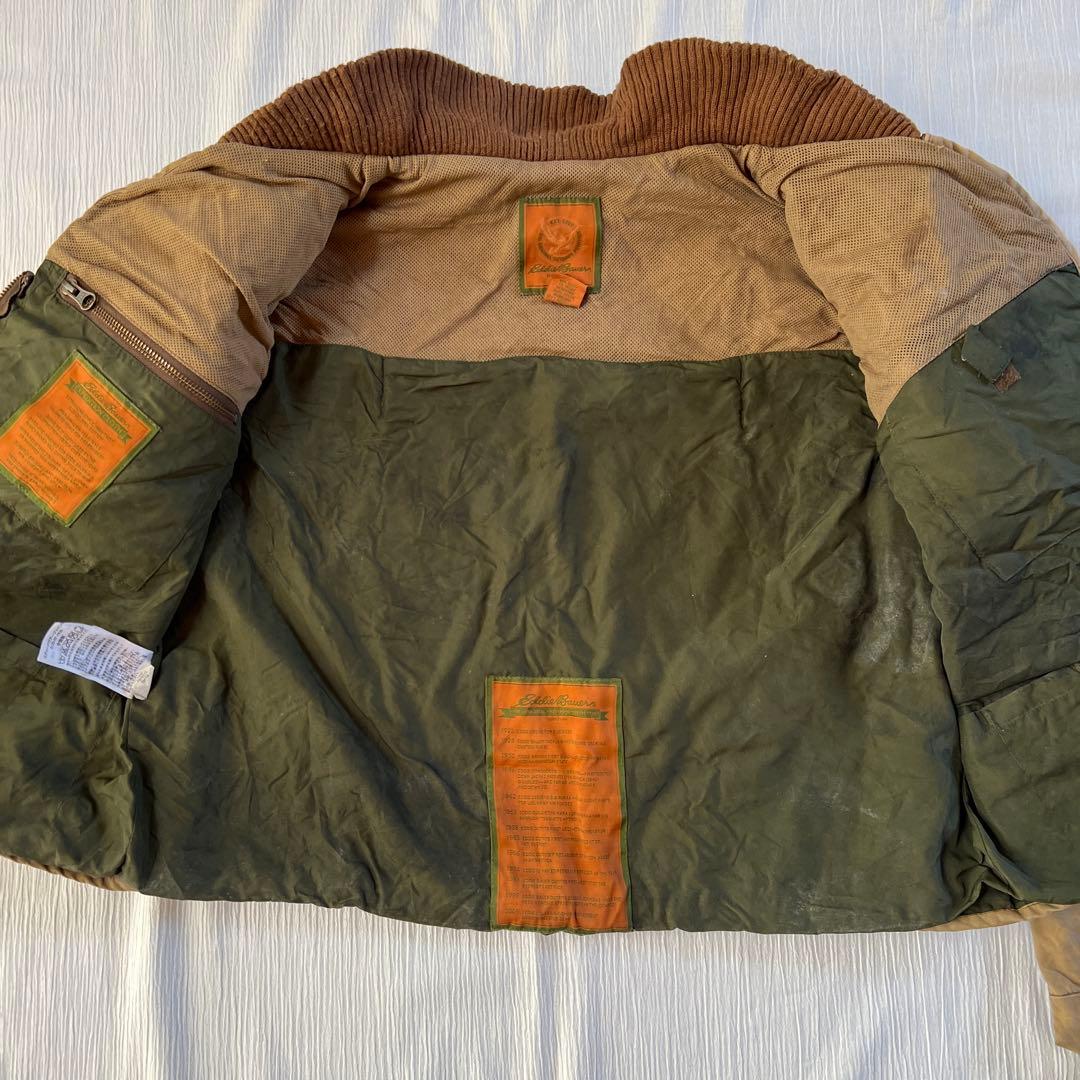 c*o様 Eddie Bauer マルチポケット オイルド フィッシング ジャケ