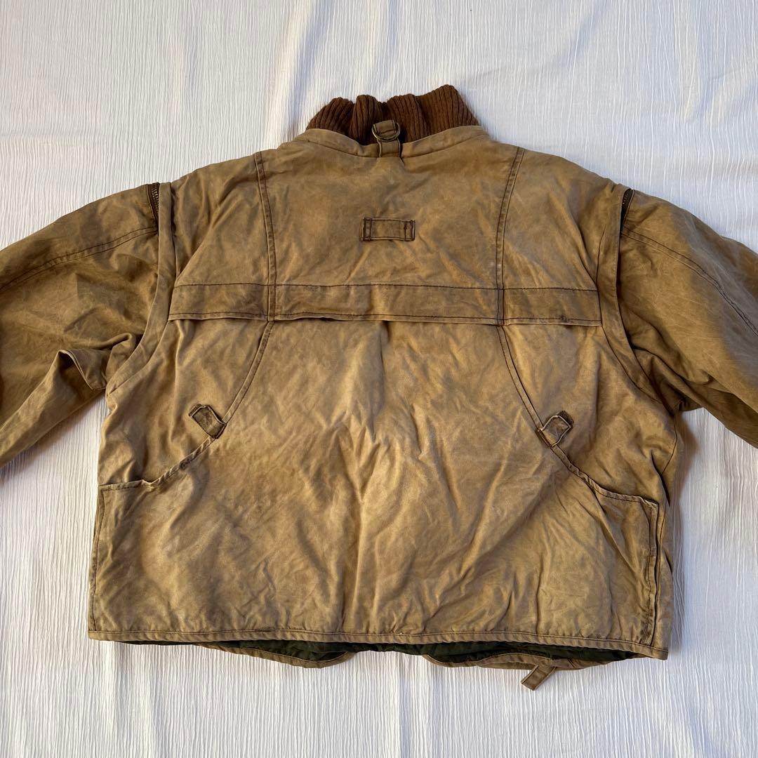 c*o様 Eddie Bauer マルチポケット オイルド フィッシング ジャケ