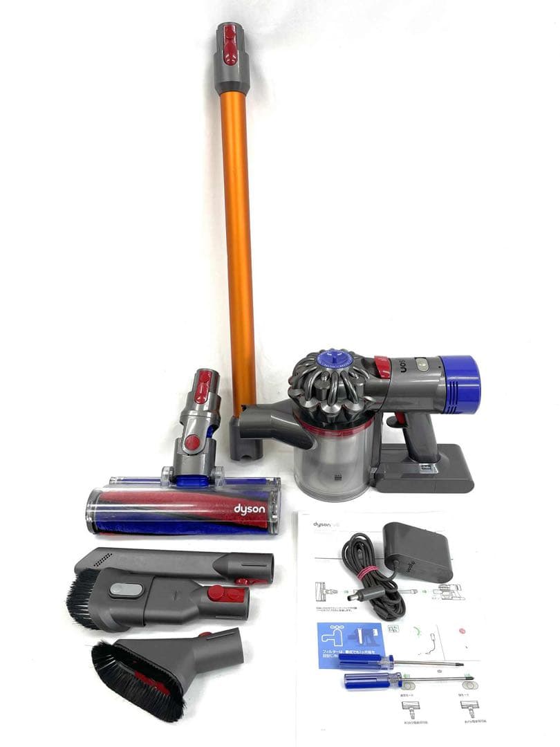 0724-002 超お買得　[完全分解洗浄済]ダイソン掃除機　人気のV7