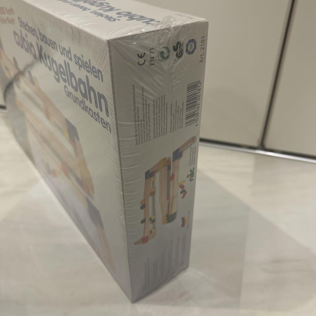 nic ニックcubio クーゲルバーン 基本セット 木製 玉転がし