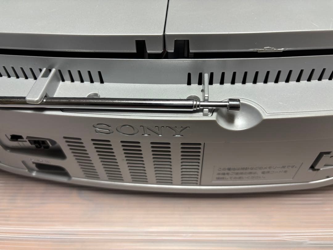 SONY CDラジオカセット メモリーレコーダー CFD-RS500