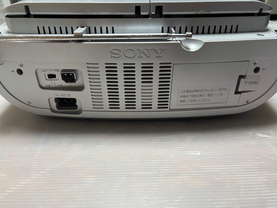 SONY CDラジオカセット メモリーレコーダー CFD-RS500