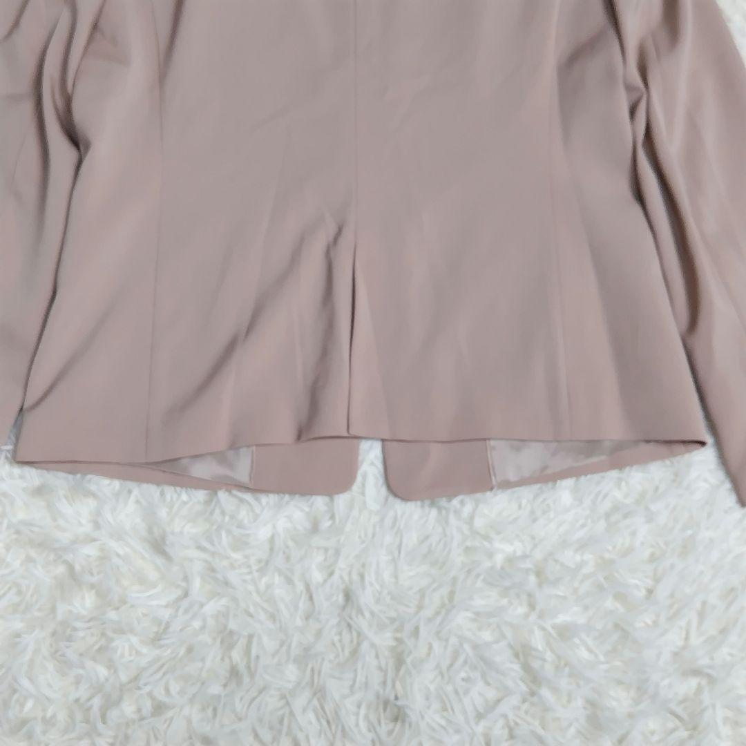 【大きいサイズ】グリーンレーベルリラクシング スーツ セットアップ ノーラペル