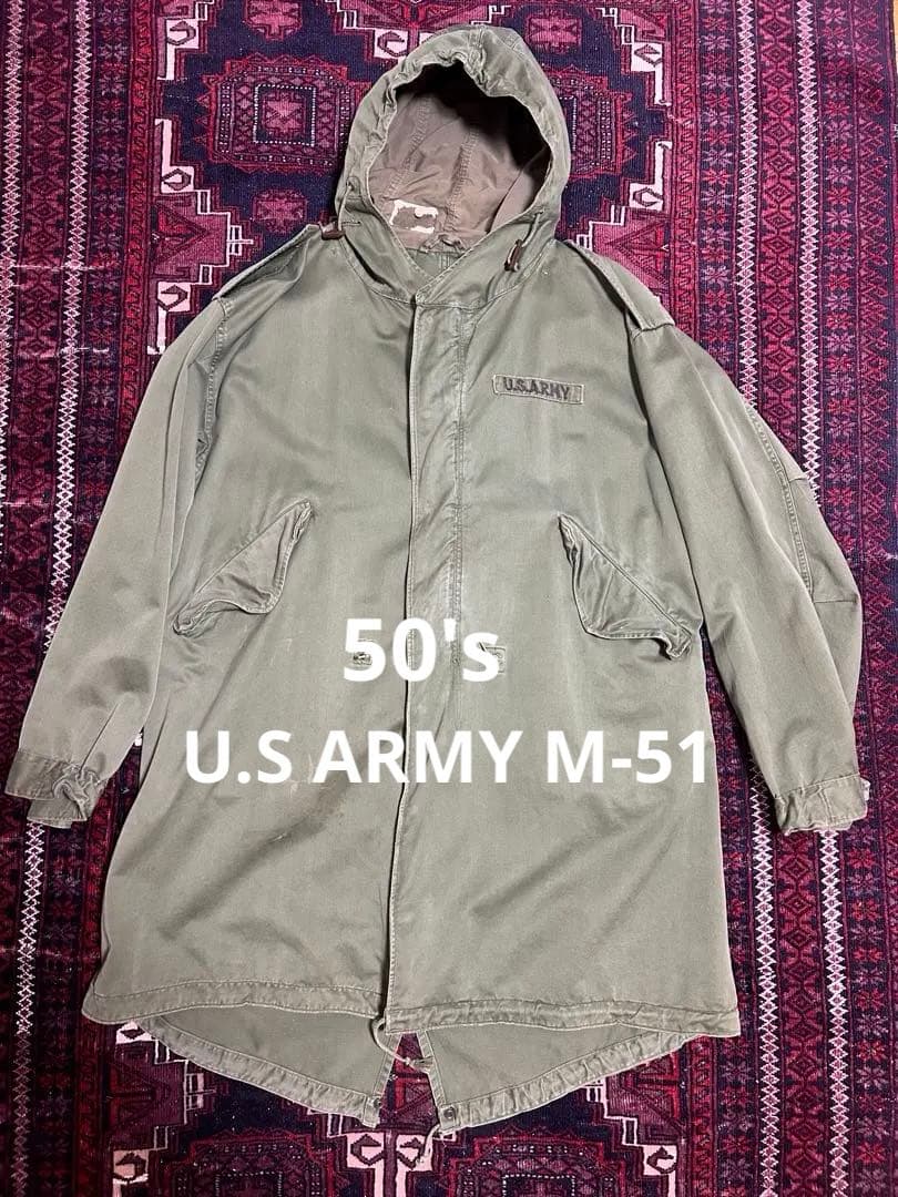 50's US.ARMY M-51 モッズコート　LARGE