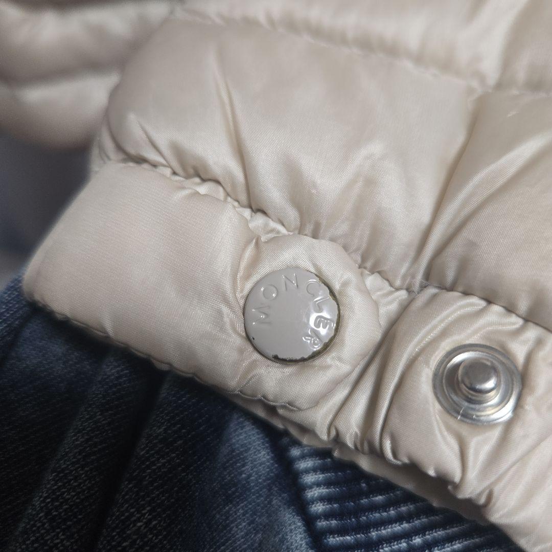 MONCLER ベージュ ダウンジャケット00 お子様にも！