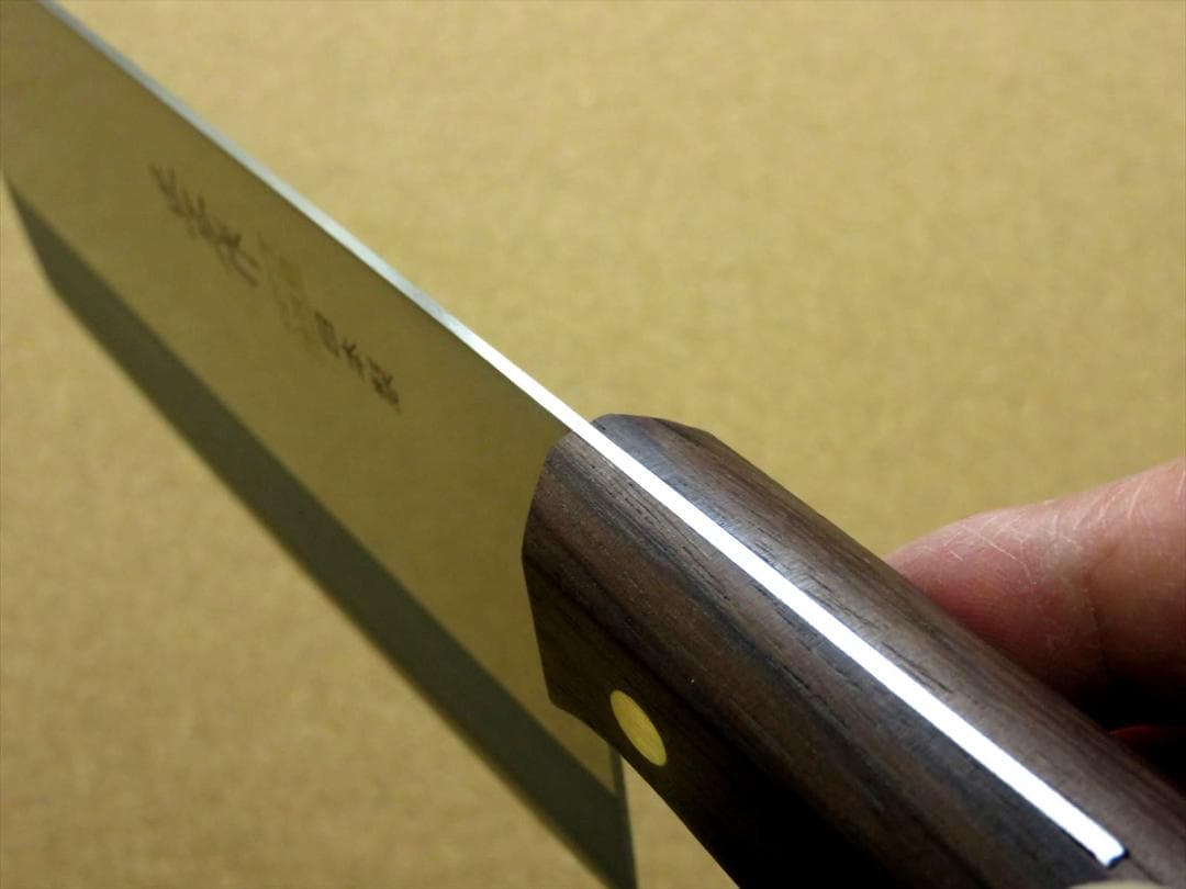 関の刃物 中華包丁 175mm 正広作 角小型 薄口 肉 魚 野菜切 中華料理