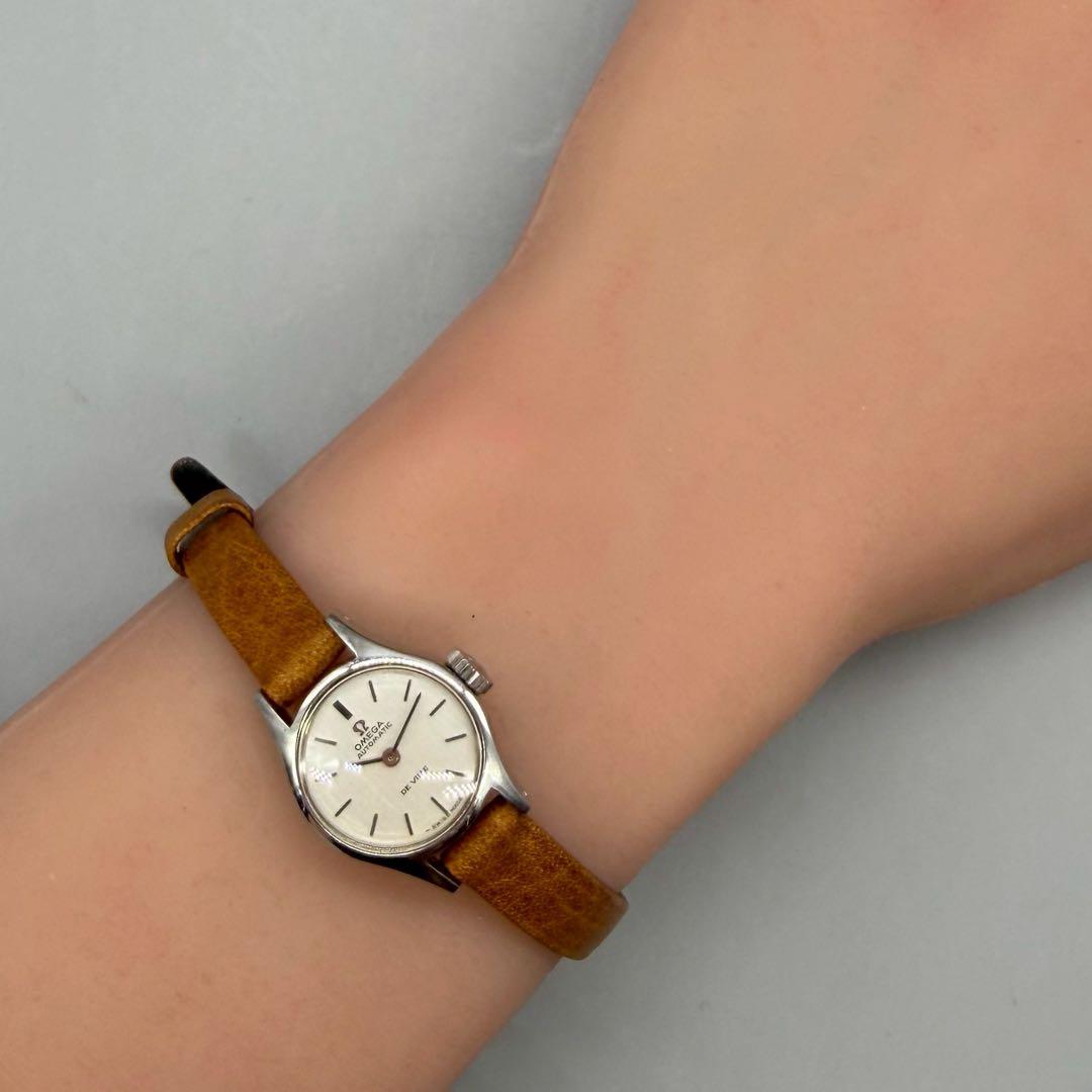 稼動品✨OMEGA 腕時計 デビル 自動巻き シルバー