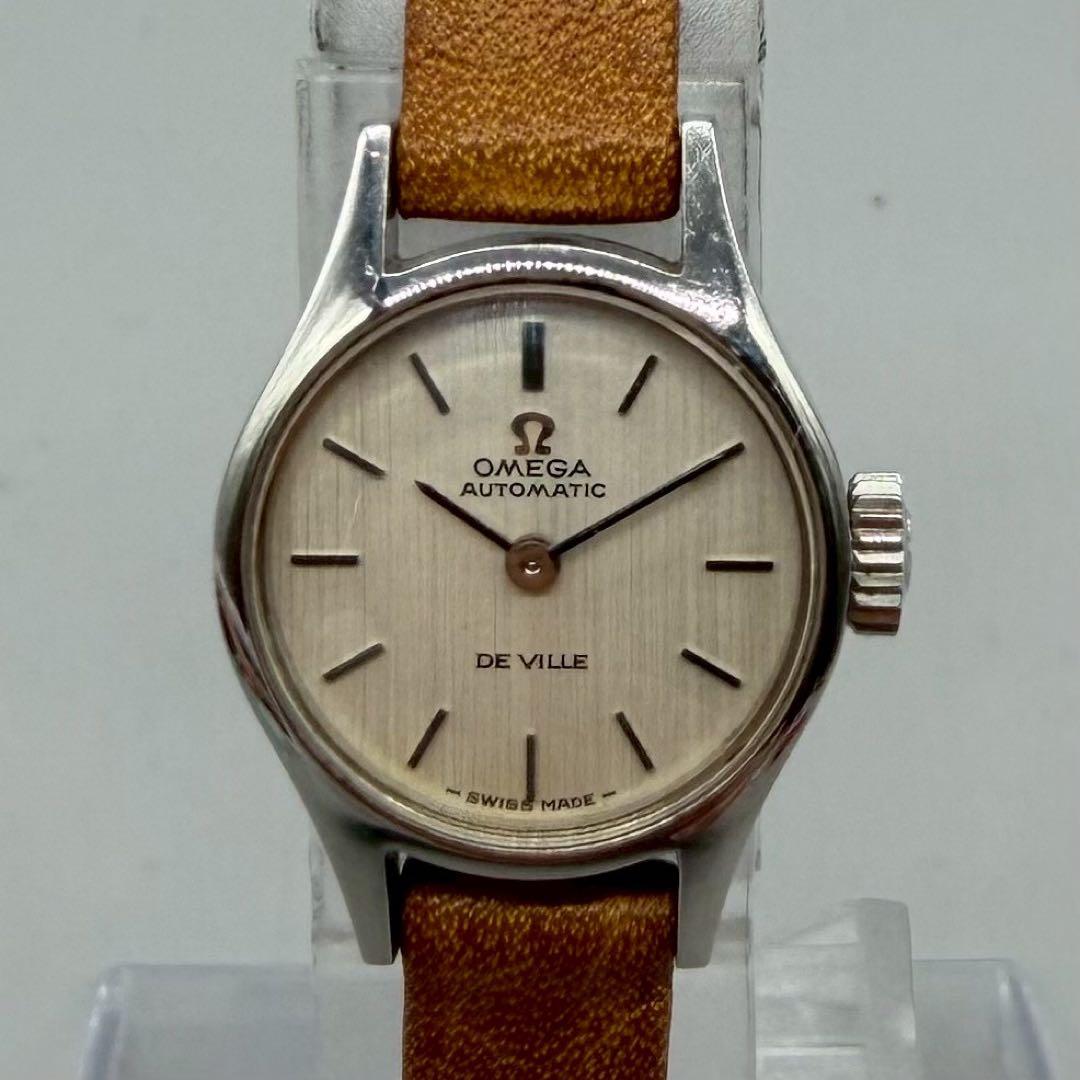稼動品✨OMEGA 腕時計 デビル 自動巻き シルバー