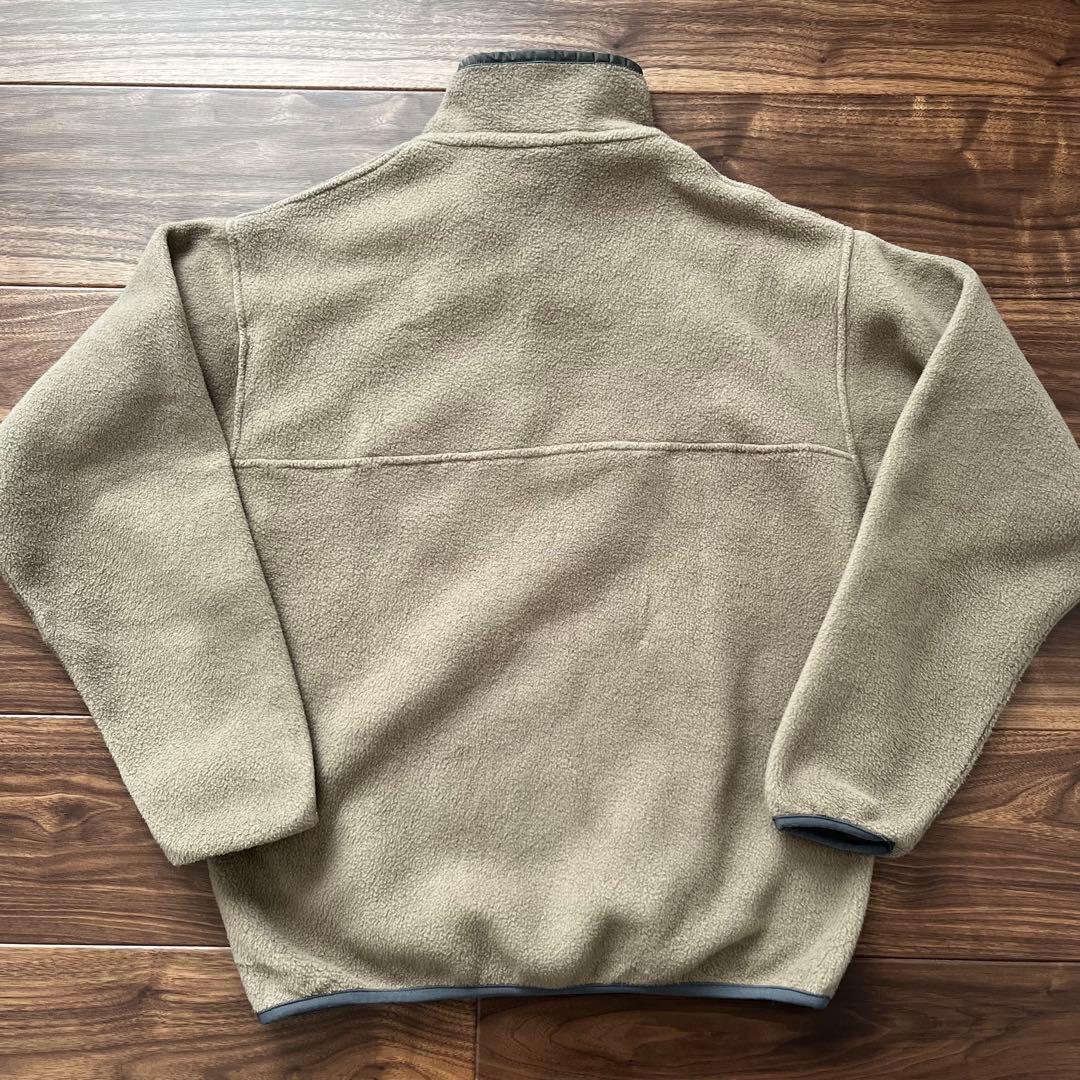 希少 パタゴニア patagonia シンチラスナップT グレーベージュ M