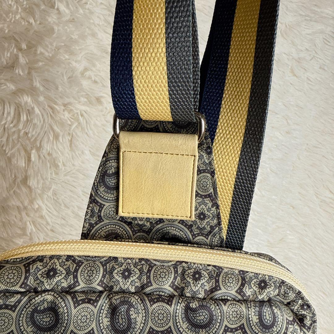 ポン子 様 ETRO エトロ ペイズリー柄 ボディバッグ ショルダー グレー系.