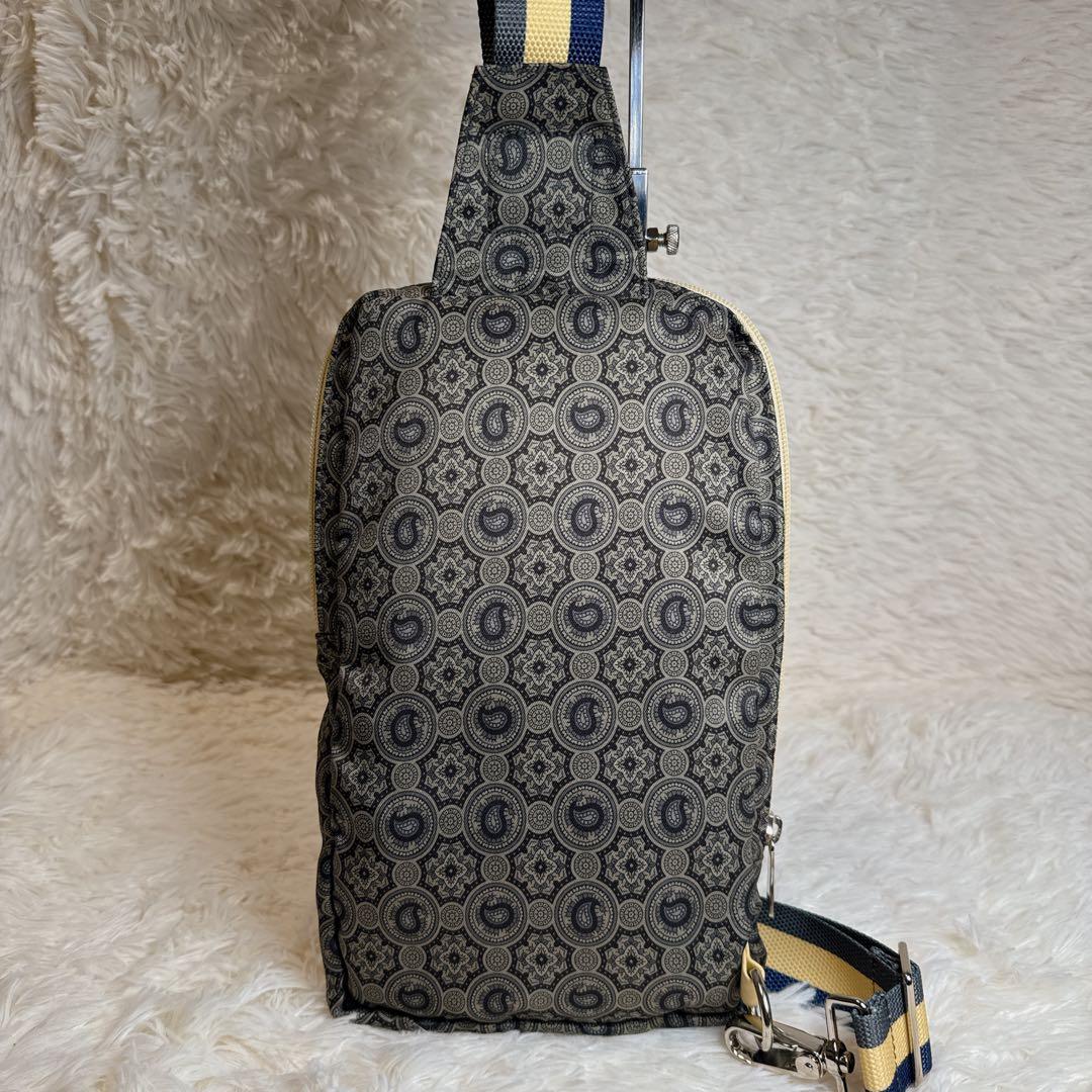 ポン子 様 ETRO エトロ ペイズリー柄 ボディバッグ ショルダー グレー系.