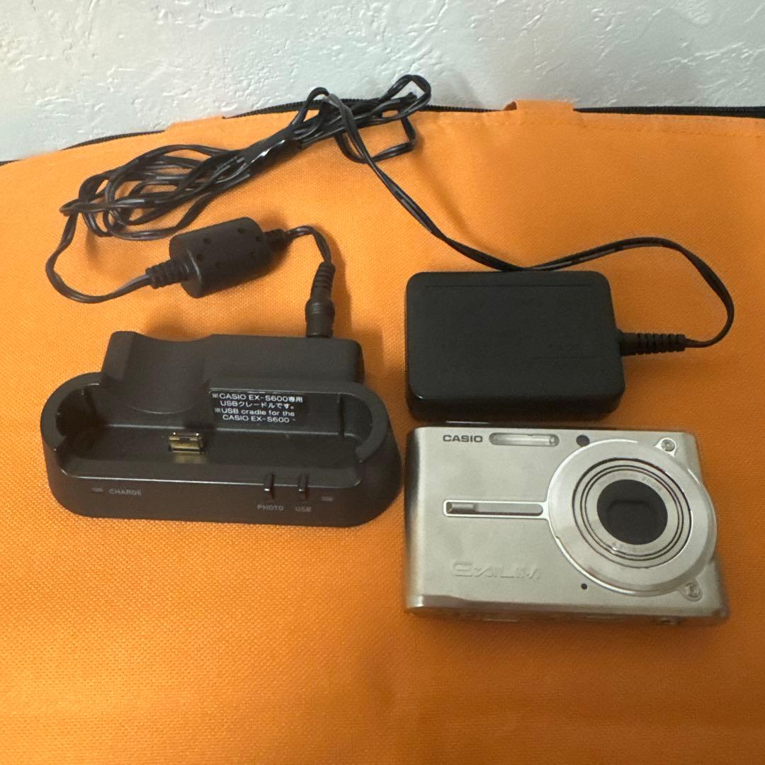 CASIO EXILIM デジカメ ex-s600 動作確認済