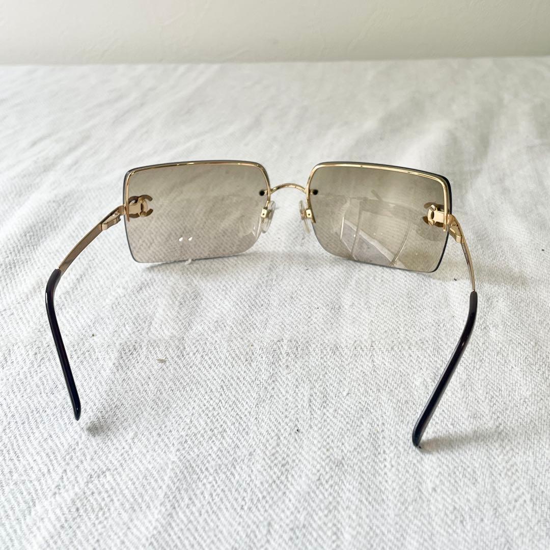 CHANELシャネルサングラスココマーク4092-Bラインストーン