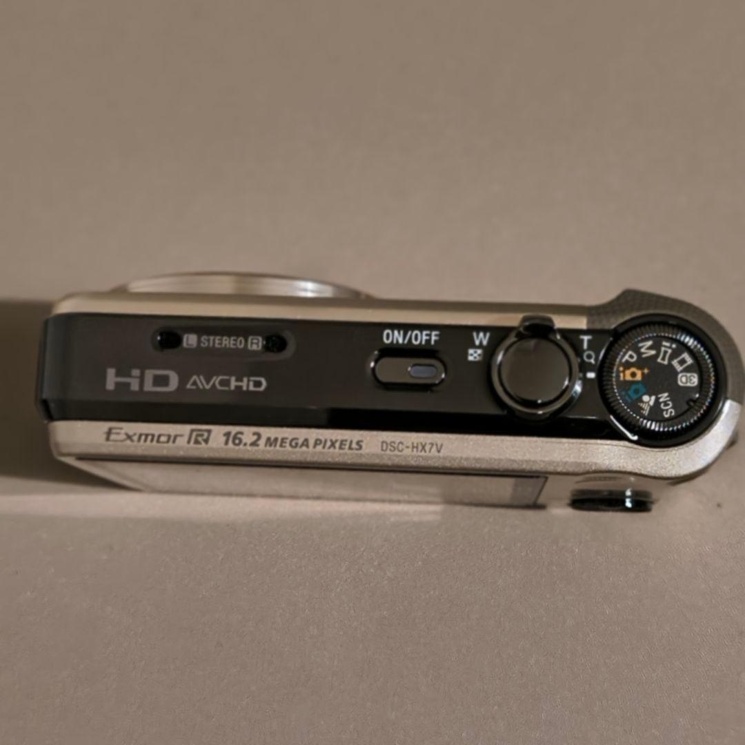 【極美品】SONY Cyber-shot DSC-HX7V+純正予備バッテリー