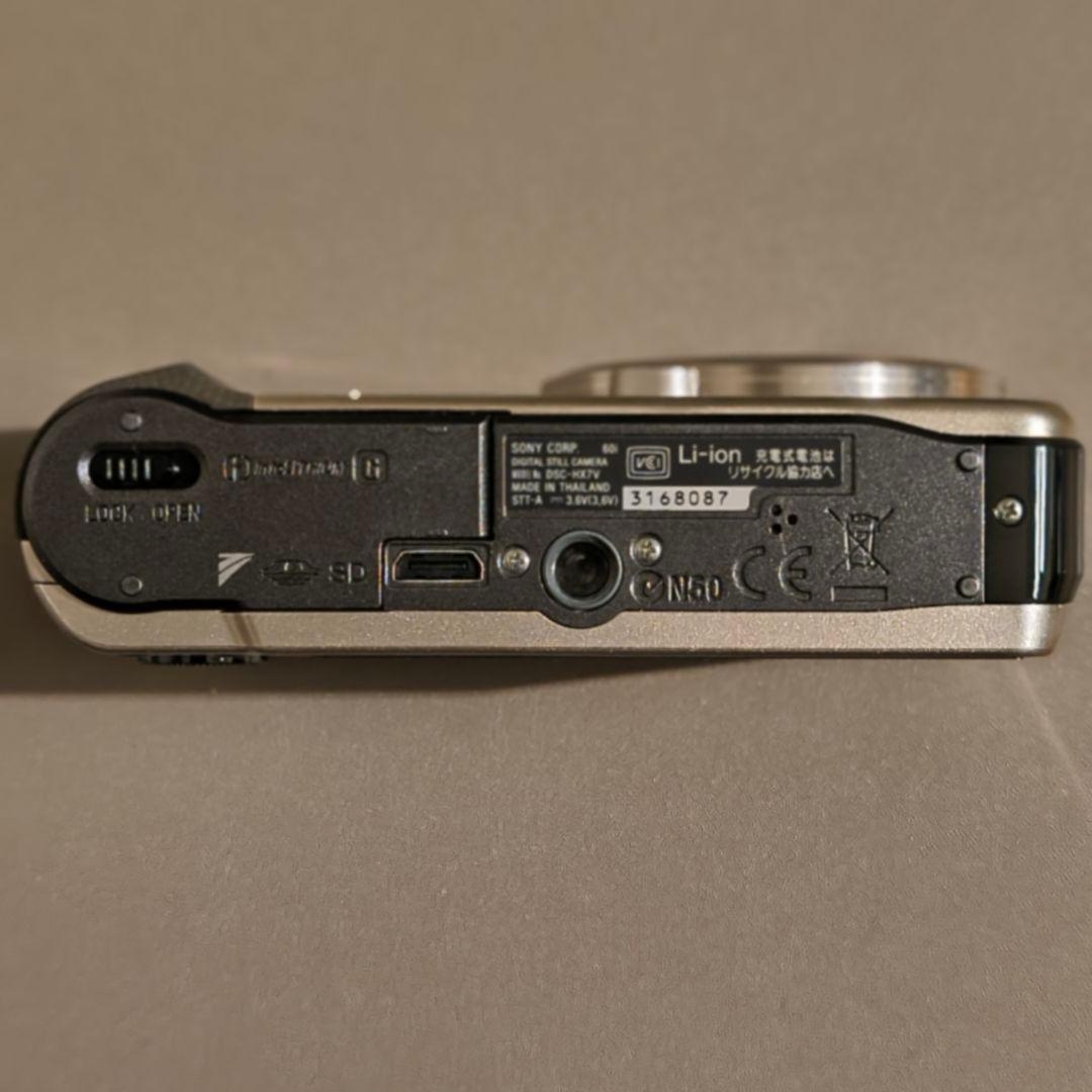 【極美品】SONY Cyber-shot DSC-HX7V+純正予備バッテリー