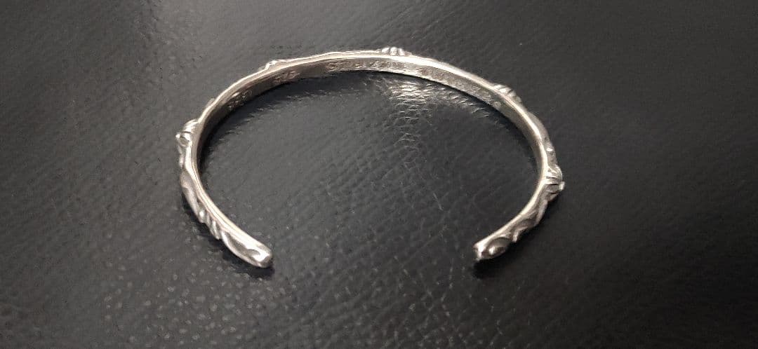 シルバー925　SBTバングル　カフ　ブレスレット　Silver925