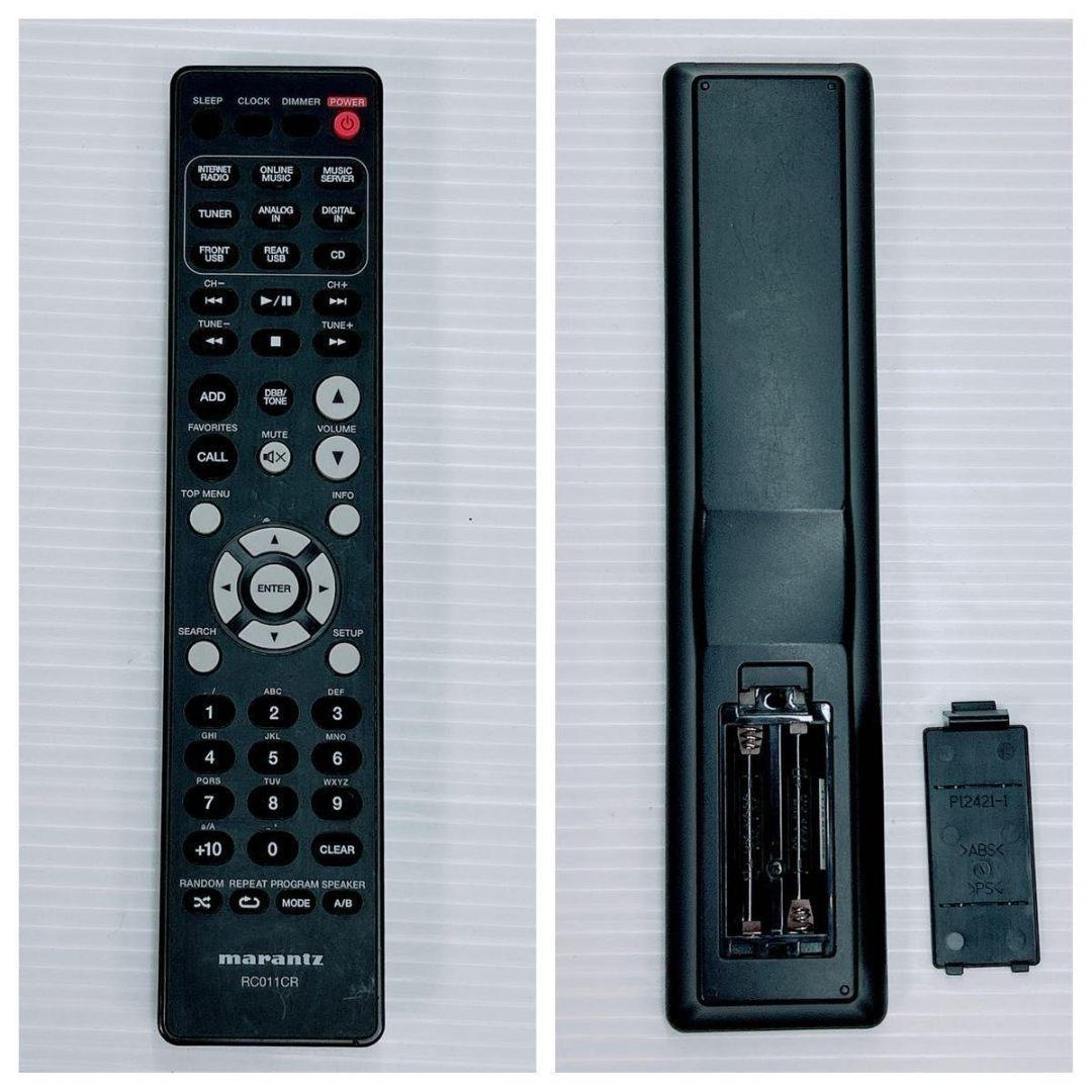 マランツ M-CR610 ネットワーク CDレシーバー リモコン付 SPケーブル