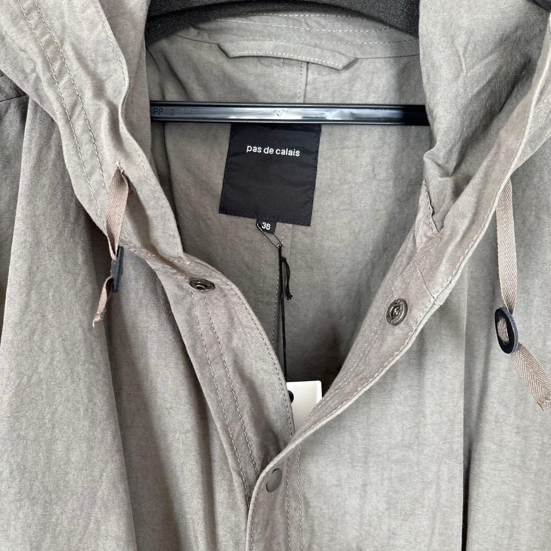【pas de calais】SUNNY DRYモッズコート✳︎タグ付き新品