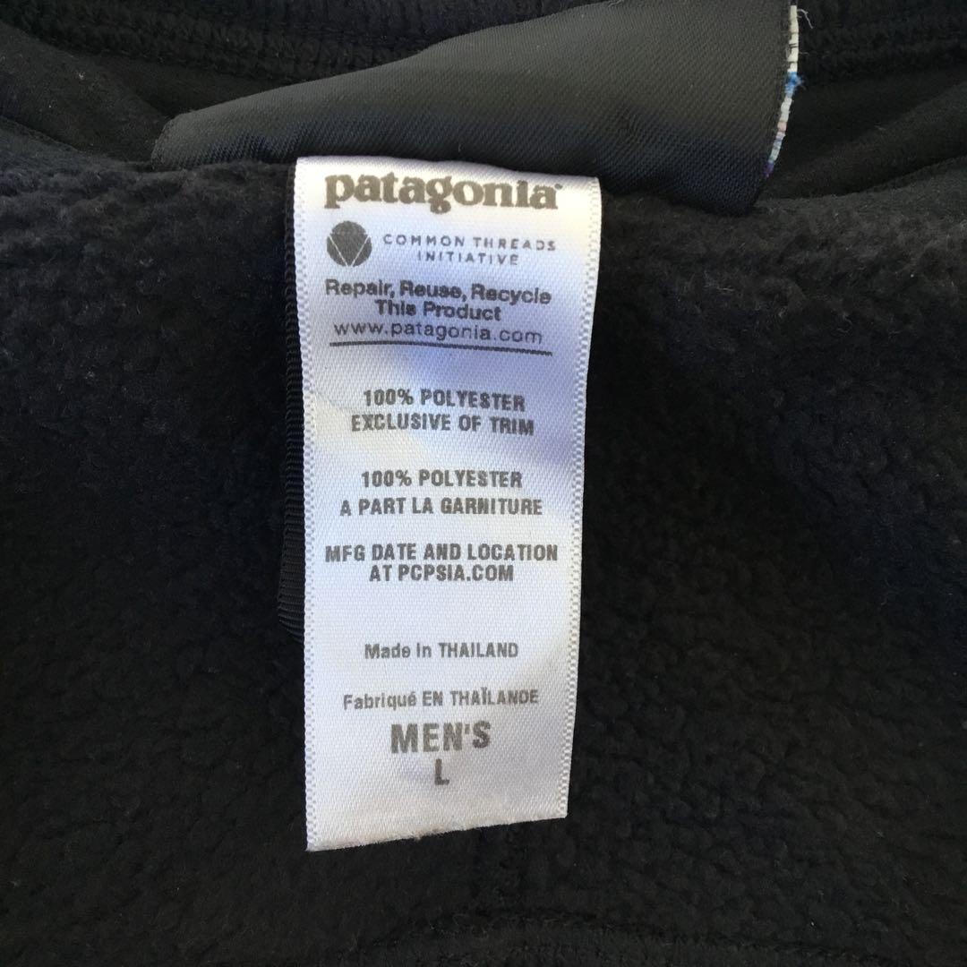 『L』パタゴニア★25521★ベターセーター◎黒/ハーフジップアップ