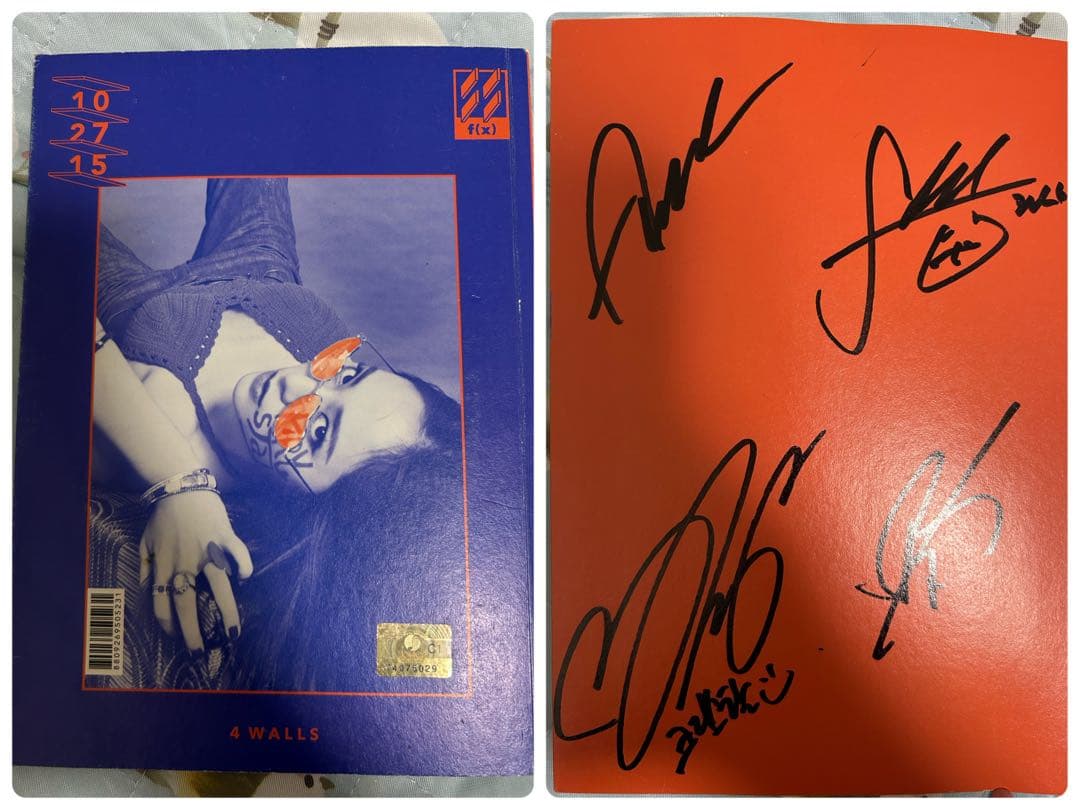 f(x) 4walls 直筆サイン入りアルバム