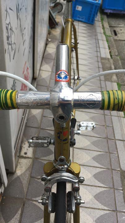 ビンテージバイク　リストア自転車　ロードバイク