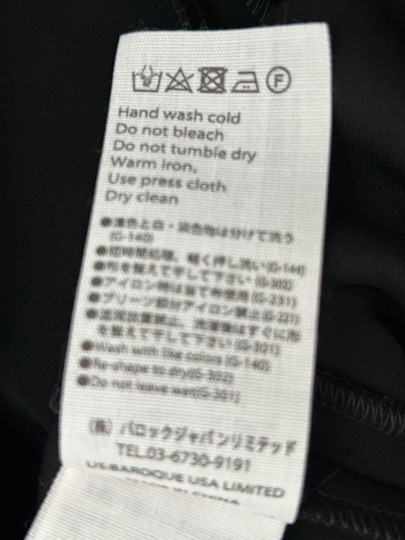 ENFÖLD エンフォルド プリーツブラウス 黒 38 美品　セレモニー服